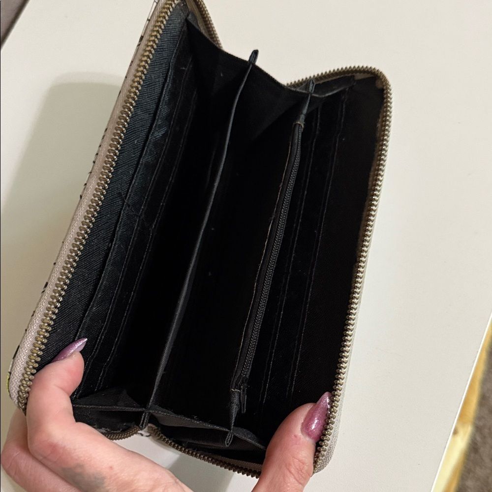 Colorful Graphic Zip Wallet - Picture 2 of 2